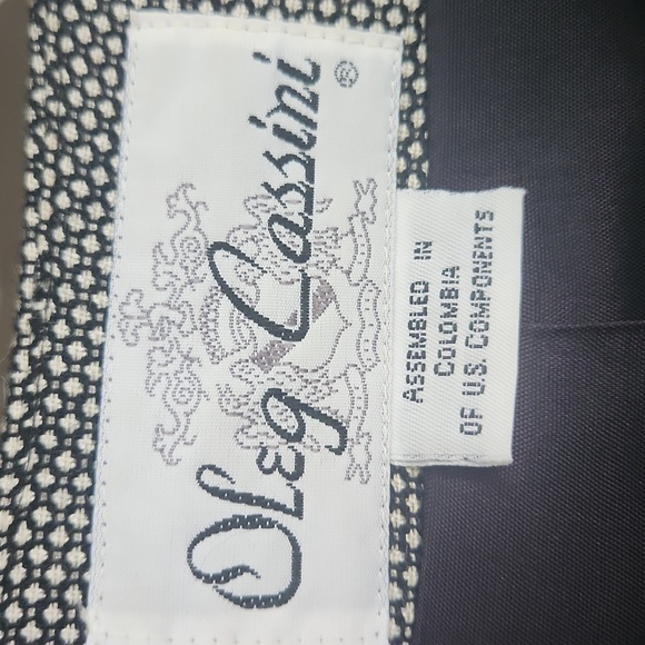 NWT vintage Olga Cassin twead jacket 12 button  Bloomingdale's $128 - Picture 2 of 8